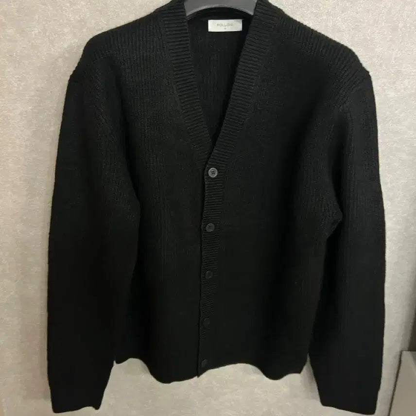 [BUNJANG] Black M Cardigan / 남자 가디건 블랙 M 새상품