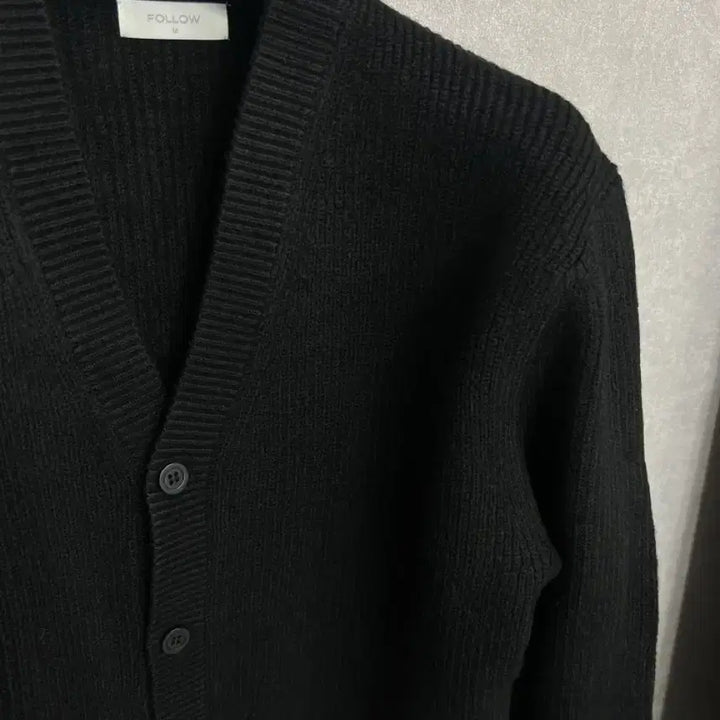 [BUNJANG] Black M Cardigan / 남자 가디건 블랙 M 새상품