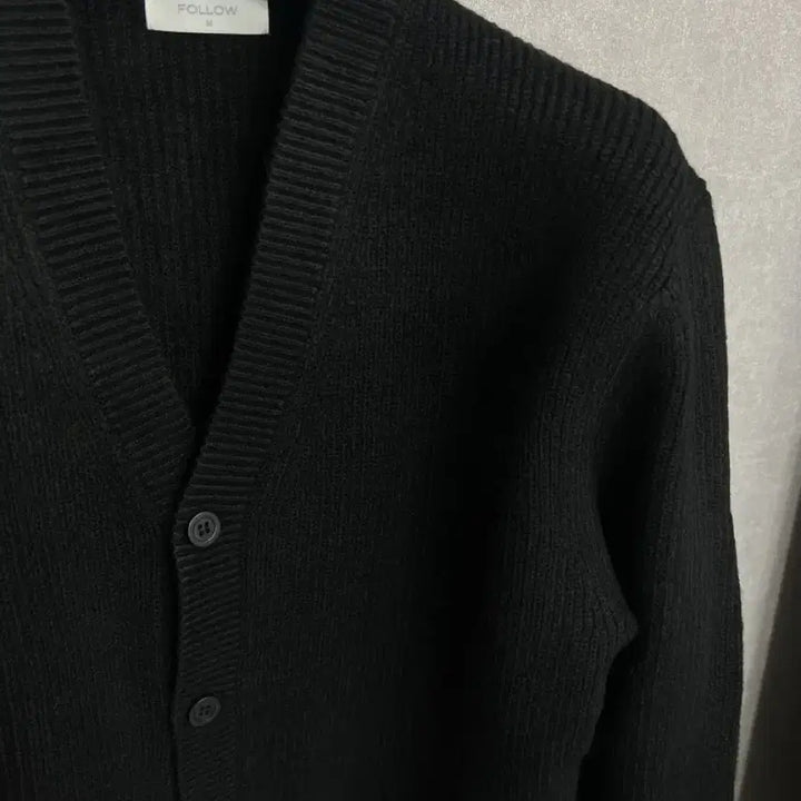 [BUNJANG] Black M Cardigan / 남자 가디건 블랙 M 새상품