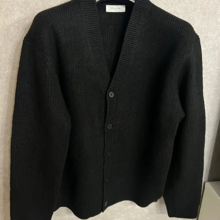 [BUNJANG] Black M Cardigan / 남자 가디건 블랙 M 새상품