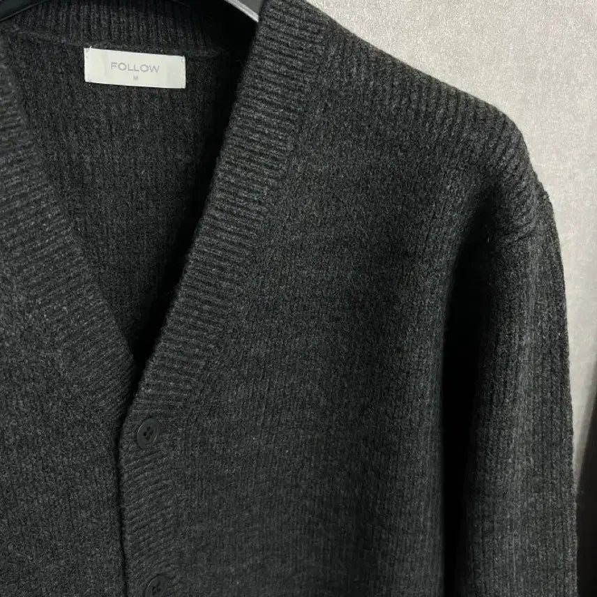 [BUNJANG] M Charcoal Cardigan / 남자 차콜 가디건 M 새상품