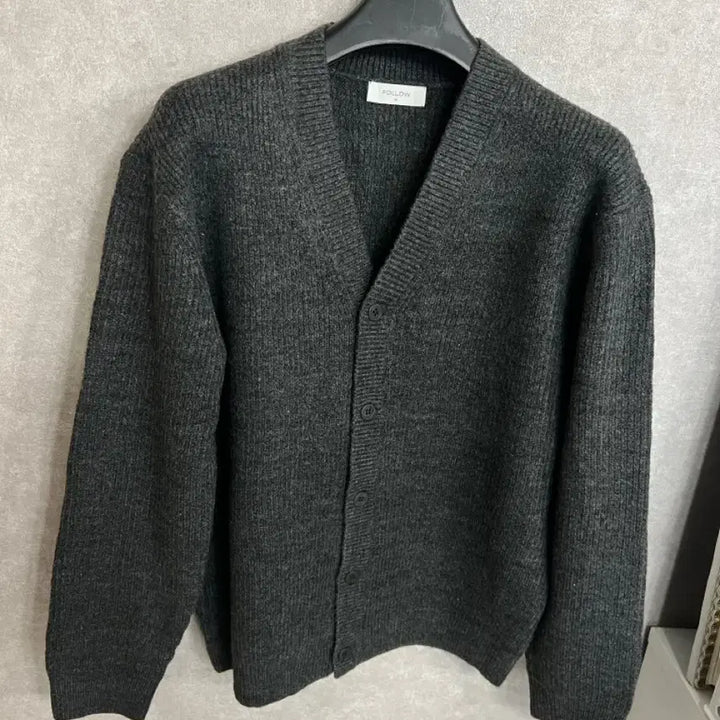[BUNJANG] M Charcoal Cardigan / 남자 차콜 가디건 M 새상품