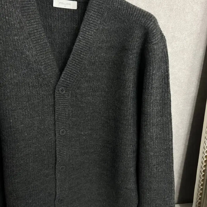 [BUNJANG] M Charcoal Cardigan / 남자 차콜 가디건 M 새상품