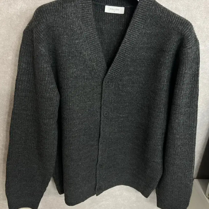 [BUNJANG] M Charcoal Cardigan / 남자 차콜 가디건 M 새상품