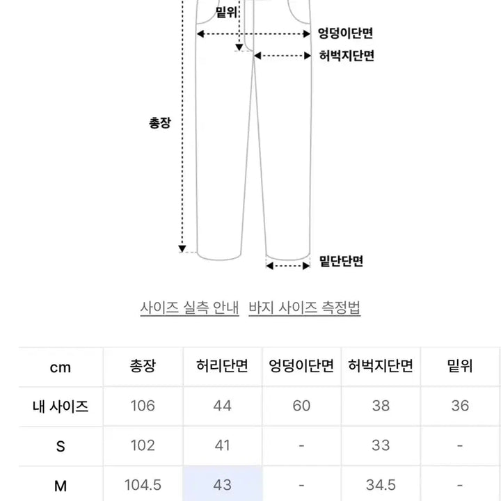 [BUNJANG] YesEyeSee Net Denim L Pants / 예스아이씨 네트 데님 L