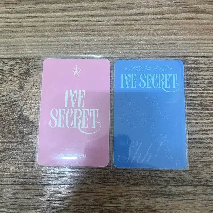 일괄) 아이브 레이 포카 위드뮤 미공포