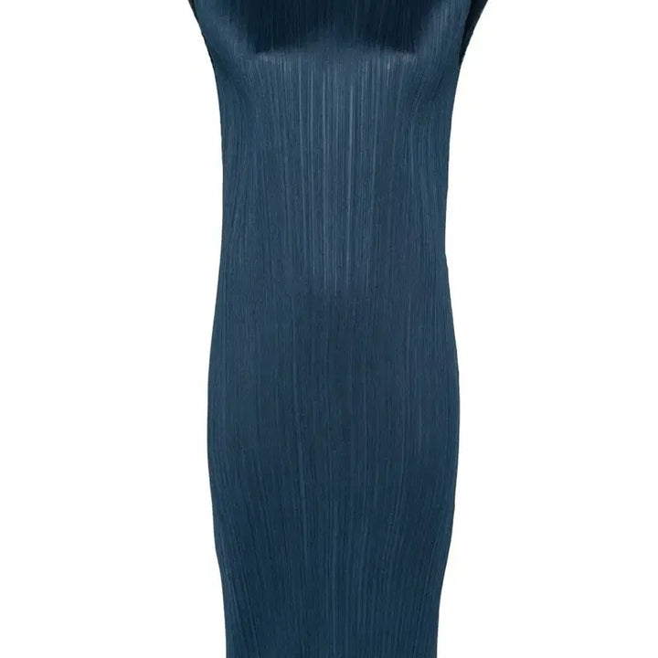 [BUNJANG] Pleats Please Dress (GRAYISH NAVY) / 플리츠플리즈 원피스 새상품2사이즈4월 원피스 GRAYISH NAVY