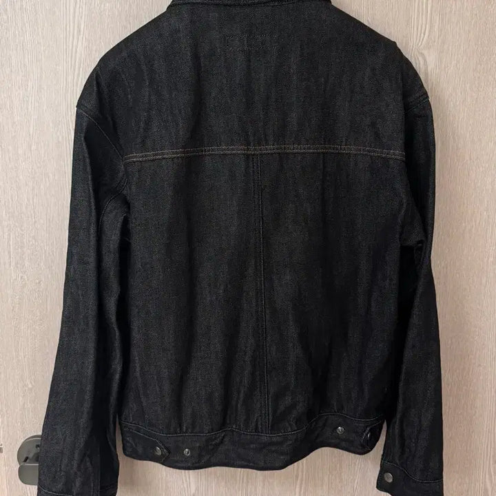 [BUNJANG] Beslow Selvedge Denim Trucker Jacket Black M / 비슬로우 셀비지 데님트러커 블랙 M