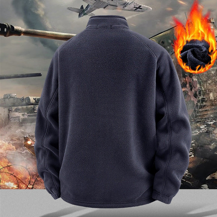 [BUNJANG] JEEP SPIRIT Fleece Zip-Up Jacket / JEEP SPIRIT 남성용 가을 겨울 점퍼 루즈핏 후리스 집업 자켓