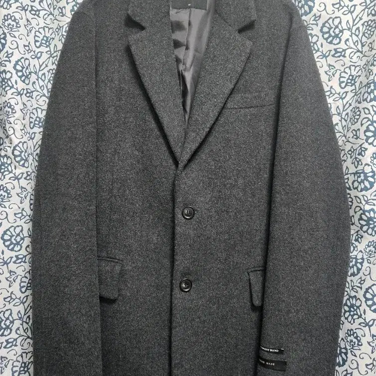[BUNJANG] US N THEM Gray Wool Coat / US N THEM 그레이 모직 코트