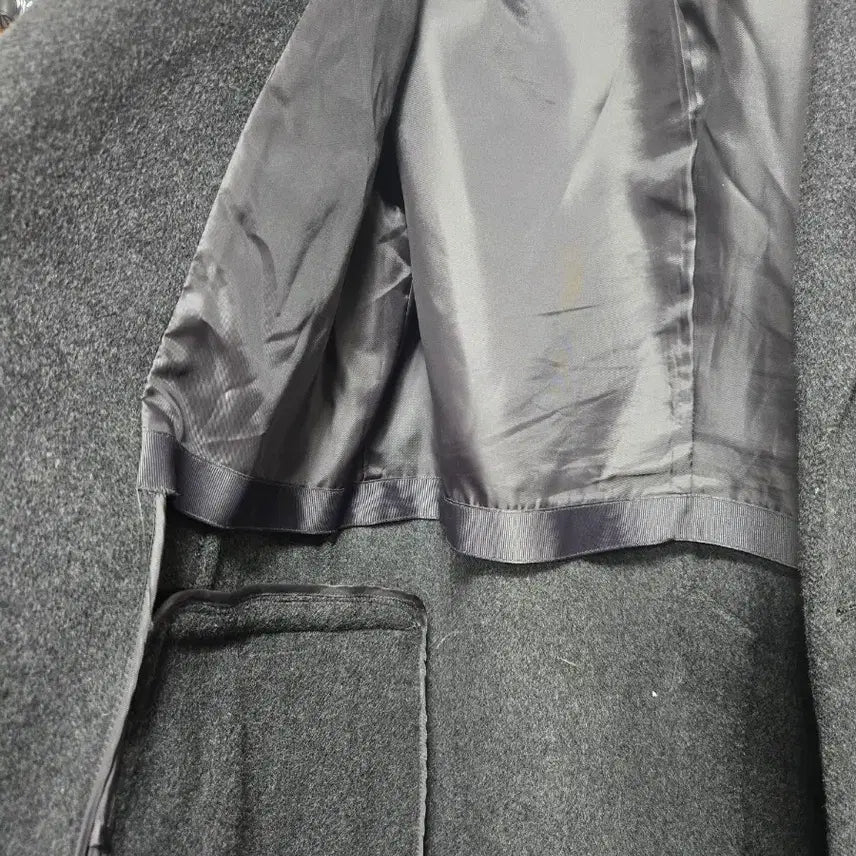 [BUNJANG] US N THEM Gray Wool Coat / US N THEM 그레이 모직 코트