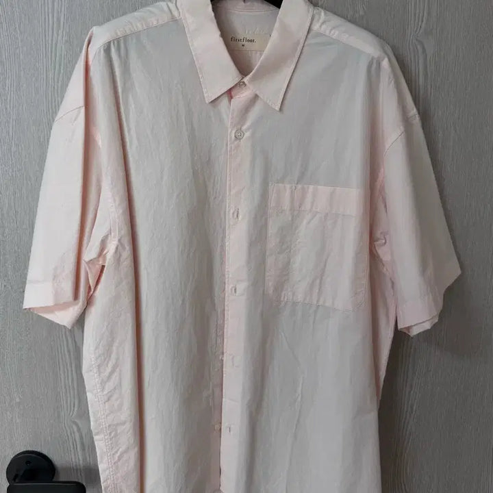[SOLD OUT] 퍼스트플로어 반팔 셔츠 46 딸기우유