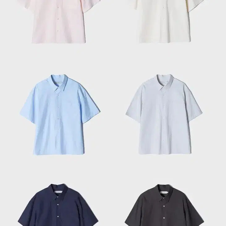 [SOLD OUT] 퍼스트플로어 반팔 셔츠 46 딸기우유