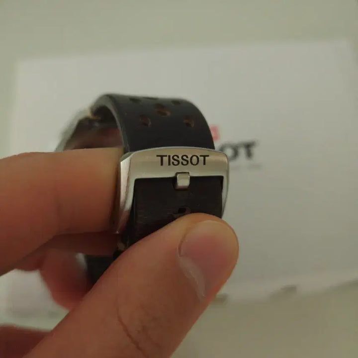 [BUNJANG] Tissot V8 Chronograph Watch / 네고가능 풀박 정가 60 티쏘 V8 크로노그래프 100미터 방수 가죽시계