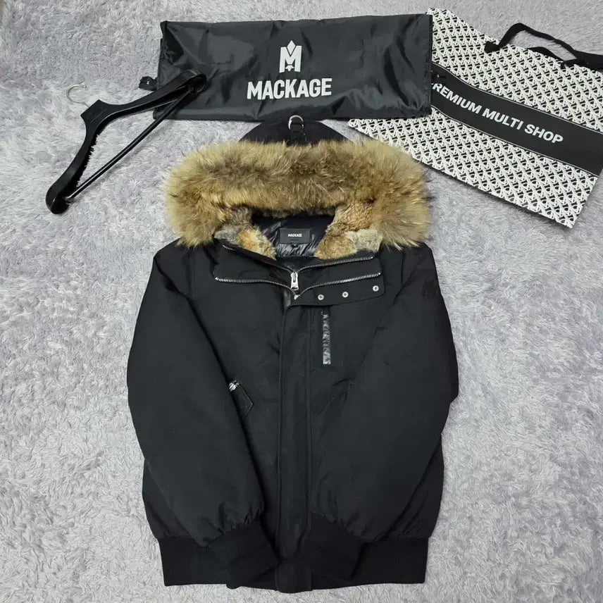 [BUNJANG] Mackage Dixon Brown Fur Short Down Jacket / {클로젯}[40][22F/w]맥케이지 딕슨 브라운퍼 숏 다운 패딩