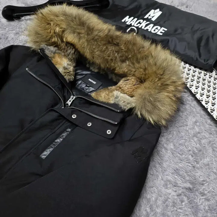 [BUNJANG] Mackage Dixon Brown Fur Short Down Jacket / {클로젯}[40][22F/w]맥케이지 딕슨 브라운퍼 숏 다운 패딩