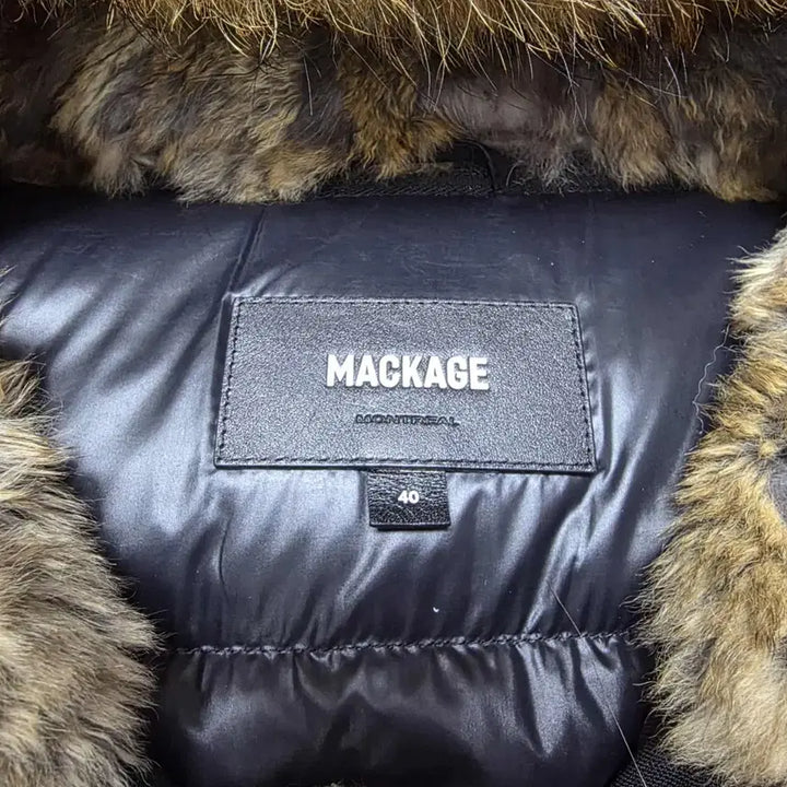 [BUNJANG] Mackage Dixon Brown Fur Short Down Jacket / {클로젯}[40][22F/w]맥케이지 딕슨 브라운퍼 숏 다운 패딩