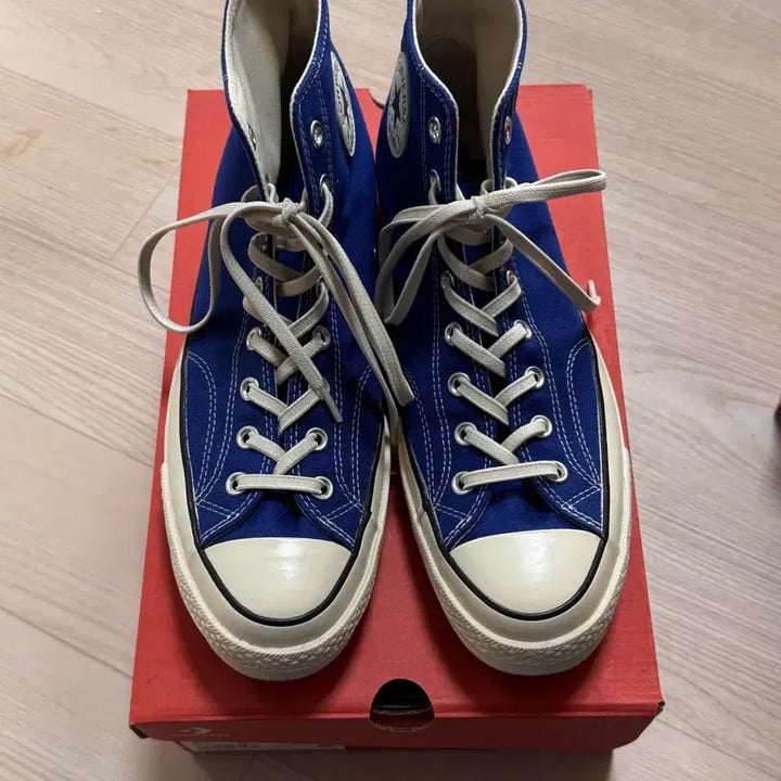 [BUNJANG] Converse Chuck 70 High Vintage Canvas Rush Blue 290 / 컨버스 척 70 하이 빈티지 캔버스 러쉬블루 290