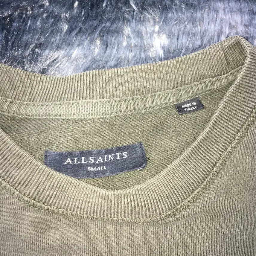 [BUNJANG] ALLSAINTS Sweatshirt - Embroidered Logo (S) / 투티/0206 ALLSAINTS 스웻셔츠 맨투맨 자수로고
