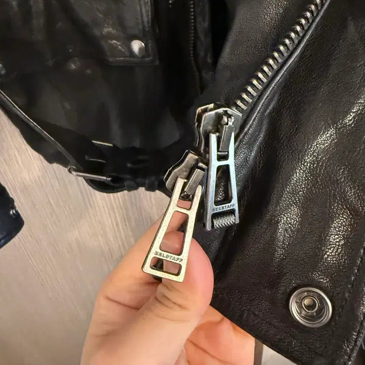 [BUNJANG] Belstaff Leather Jacket 46 / 벨스타프 블랙 레더자켓 46사이즈