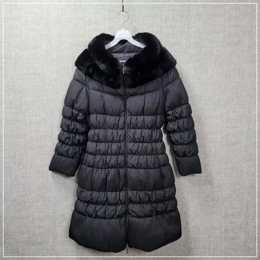 [SOLD OUT] 6f. DOHO 블랙 주름볼륨 구스롱패딩 여성66