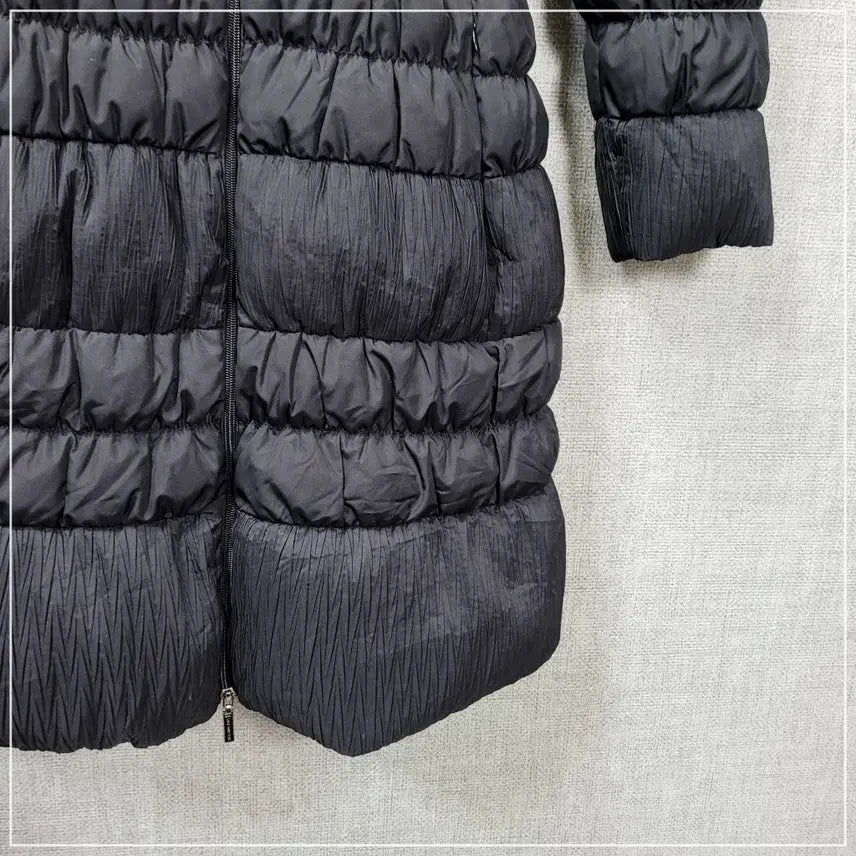 [SOLD OUT] 6f. DOHO 블랙 주름볼륨 구스롱패딩 여성66