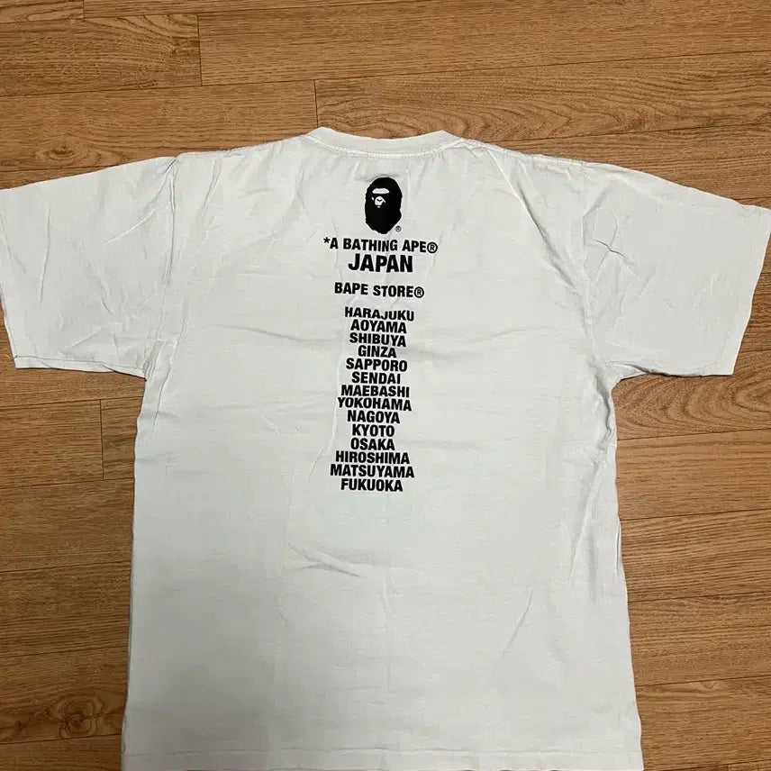 [BUNJANG] BAPE T-shirt / 베이프 반팔 티셔츠