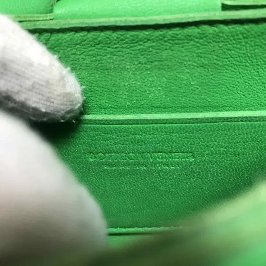 [BUNJANG] Closet Bottega Veneta Mini Cassette Bag - Green / {클로젯}[더스트 구성]보테가베네타 미니 카세트백 그린