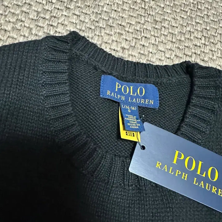 [BUNJANG] Polo Boys Bear Knit Sweater / 폴로 보이즈 베어 니트