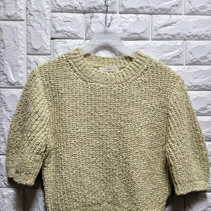 [BUNJANG] Select Cotton Short-Sleeve Knit Top / select 면 반팔니트