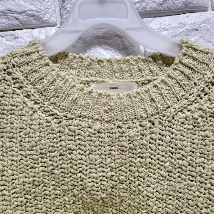 [BUNJANG] Select Cotton Short-Sleeve Knit Top / select 면 반팔니트