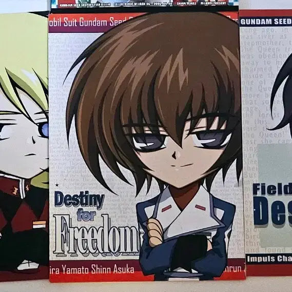 [BUNJANG] Gundam Seed Destiny Doujinshi 4-Volume Set / 건담 시드 데스티니 고전 동인지 회지 4권