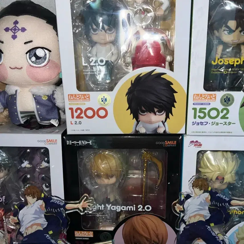 [BUNJANG] Death Note L & Light Yagami Nendoroid Bundle Set / 미개봉 데스노트 엘 라이토 넨도로이드 일괄
