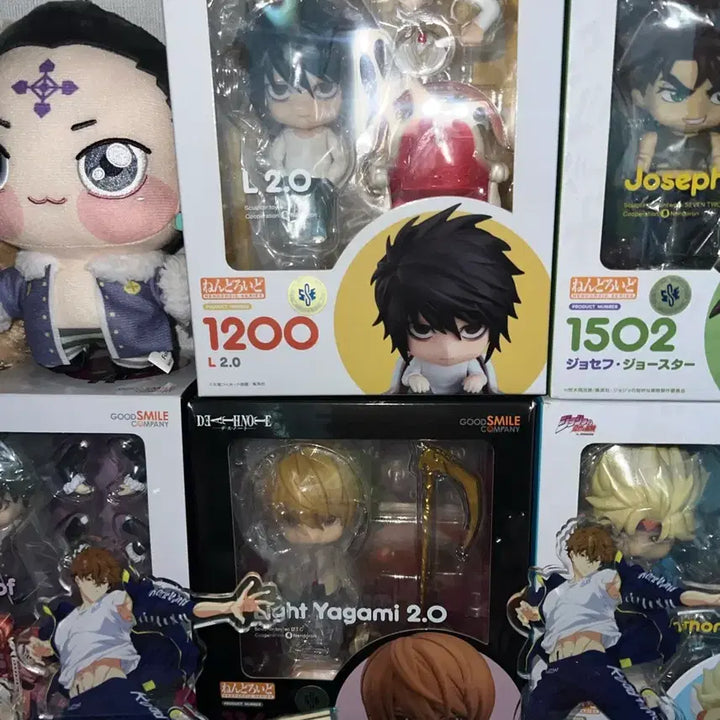 [BUNJANG] Death Note L & Light Yagami Nendoroid Bundle Set / 미개봉 데스노트 엘 라이토 넨도로이드 일괄