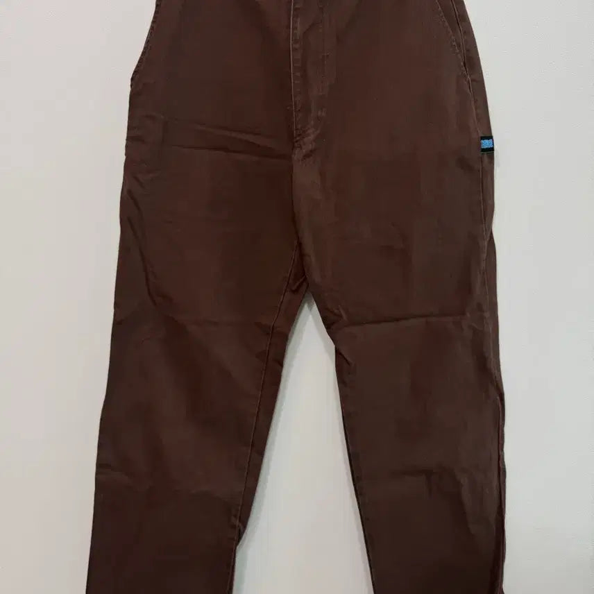 [BUNJANG] YESIC Niever Clover Brown Cotton Pants / 예스아이씨 네잎클로버 브라운 코튼팬츠