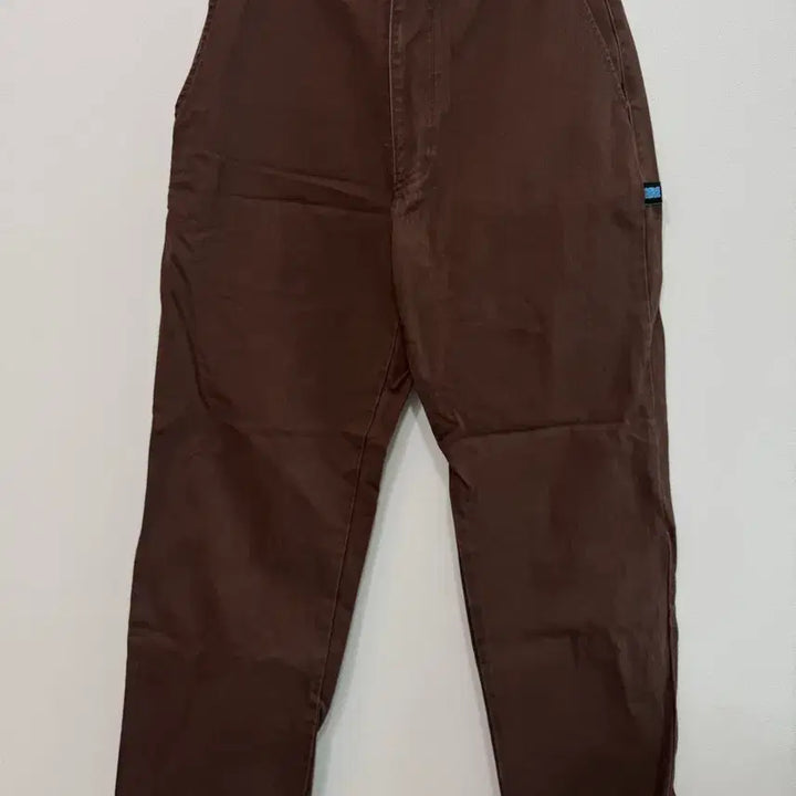 [BUNJANG] YESIC Niever Clover Brown Cotton Pants / 예스아이씨 네잎클로버 브라운 코튼팬츠