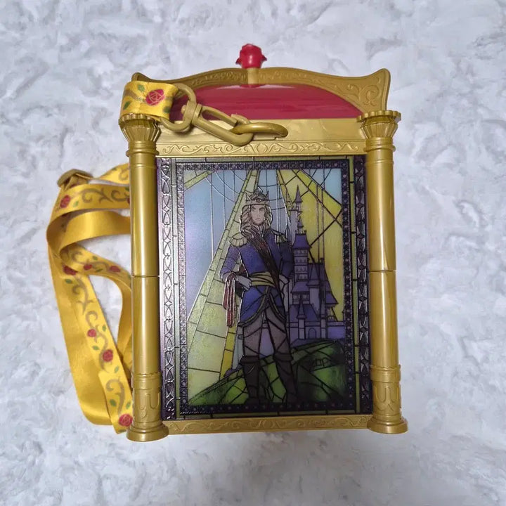 [BUNJANG] Beauty and the Beast Popcorn Bucket / 디즈니랜드 미녀와야수 팝콘통(정품)