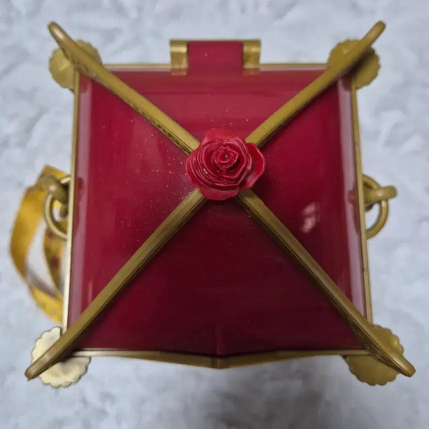 [BUNJANG] Beauty and the Beast Popcorn Bucket / 디즈니랜드 미녀와야수 팝콘통(정품)