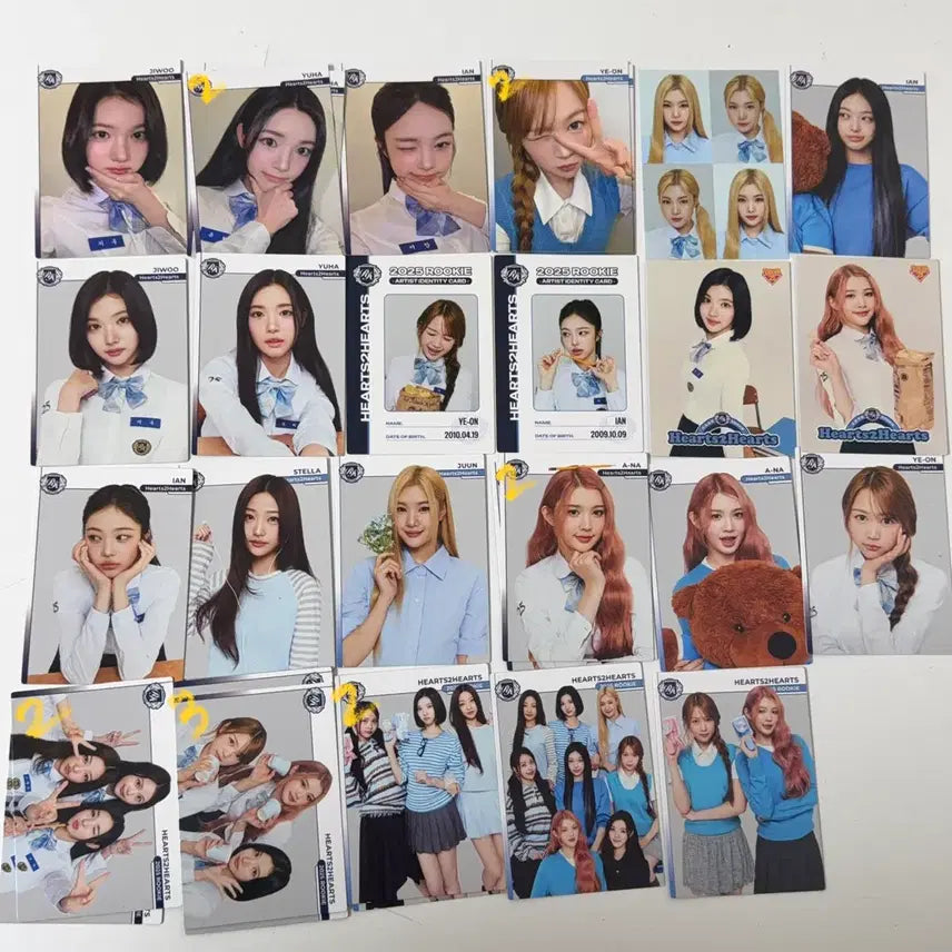 [BUNJANG] Heart to Heart Teleca Photocard Bundle Set / 하츠투하츠 테레카 포카 포토카드 일괄