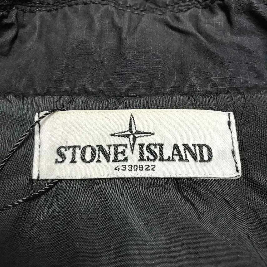 [BUNJANG] Stone Island Cotton Nylon Ripstop Down Pea Coat / {클로젯}[S][백화점판]스톤아일랜드 코튼 나일론 립스탑 다운 피코트