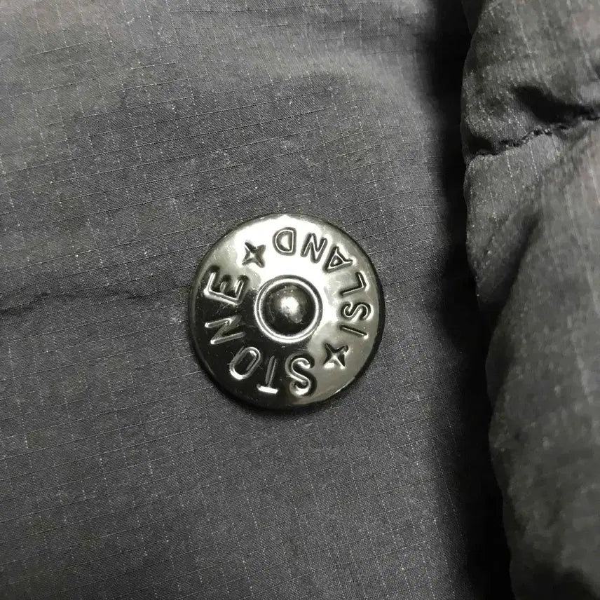 [BUNJANG] Stone Island Cotton Nylon Ripstop Down Pea Coat / {클로젯}[S][백화점판]스톤아일랜드 코튼 나일론 립스탑 다운 피코트