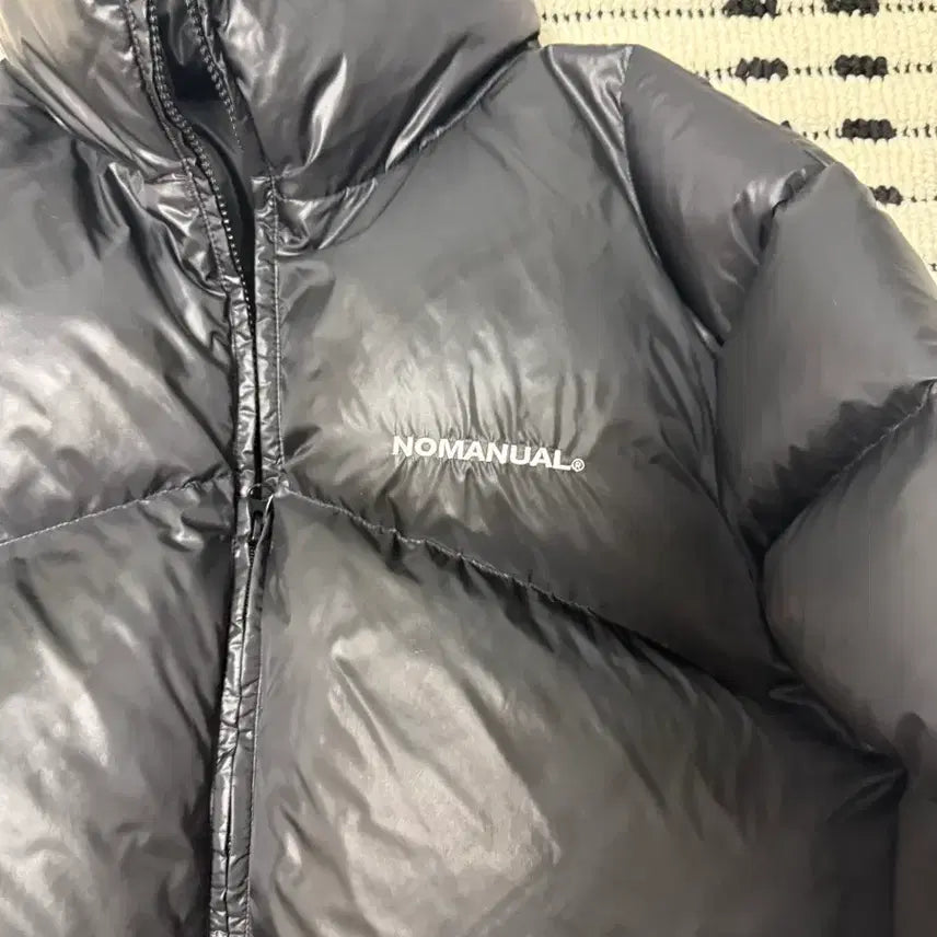 [BUNJANG] No.manual Duck Down Padded Jacket Black XL / 노매뉴얼 덕다운 패딩 블랙 XL