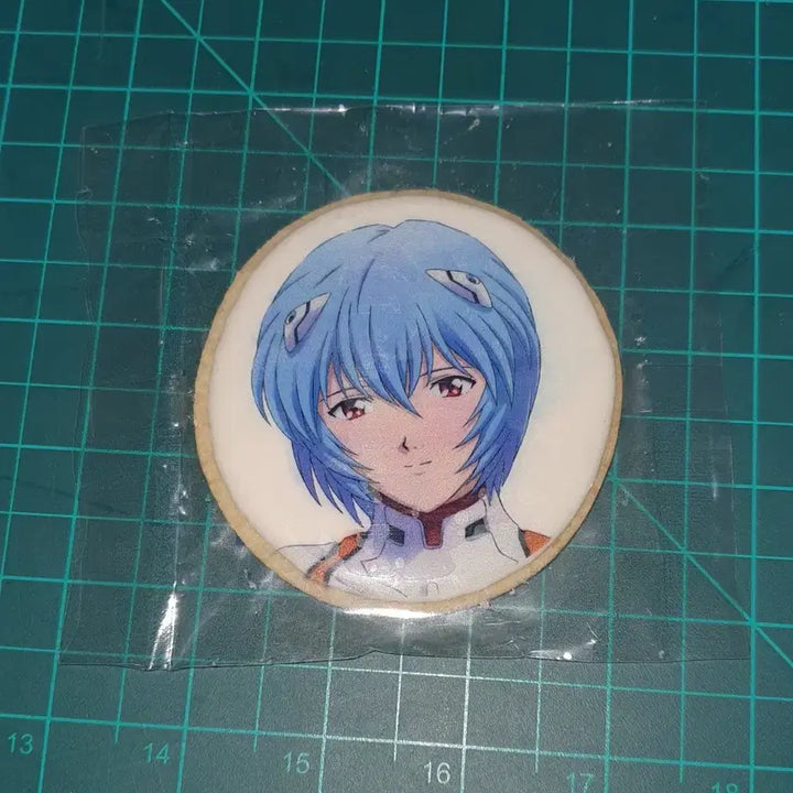 [BUNJANG] Evangelion Ayanami Rei Cookie / 에반게리온 아야나미 레이 쿠키