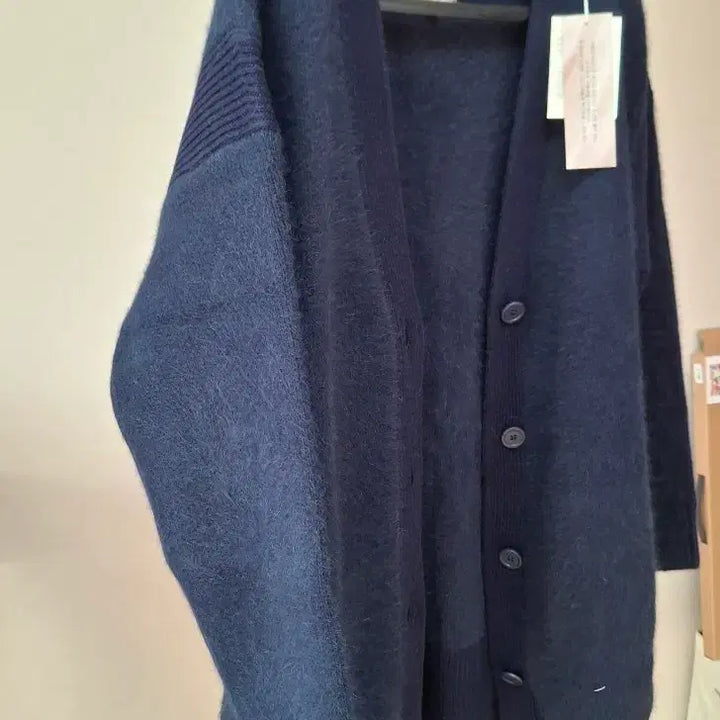 [BUNJANG] O'Lilly Lirio Fox Knit Coat / 오일릴리 릴리오 폭스 니트코트 새제품