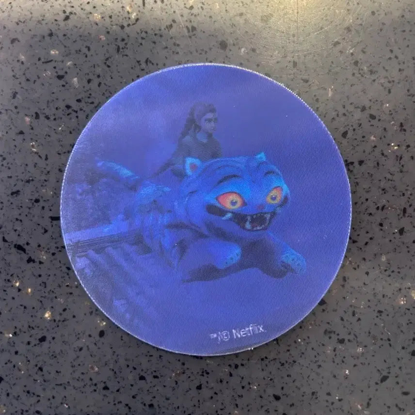 [BUNJANG] KeDeHeon Duffy & Roomi Paris Baguette Collaboration Lenticular Card / (레어) 케데헌 파리바게트 콜라보 랜티큘러 - 더피&루미