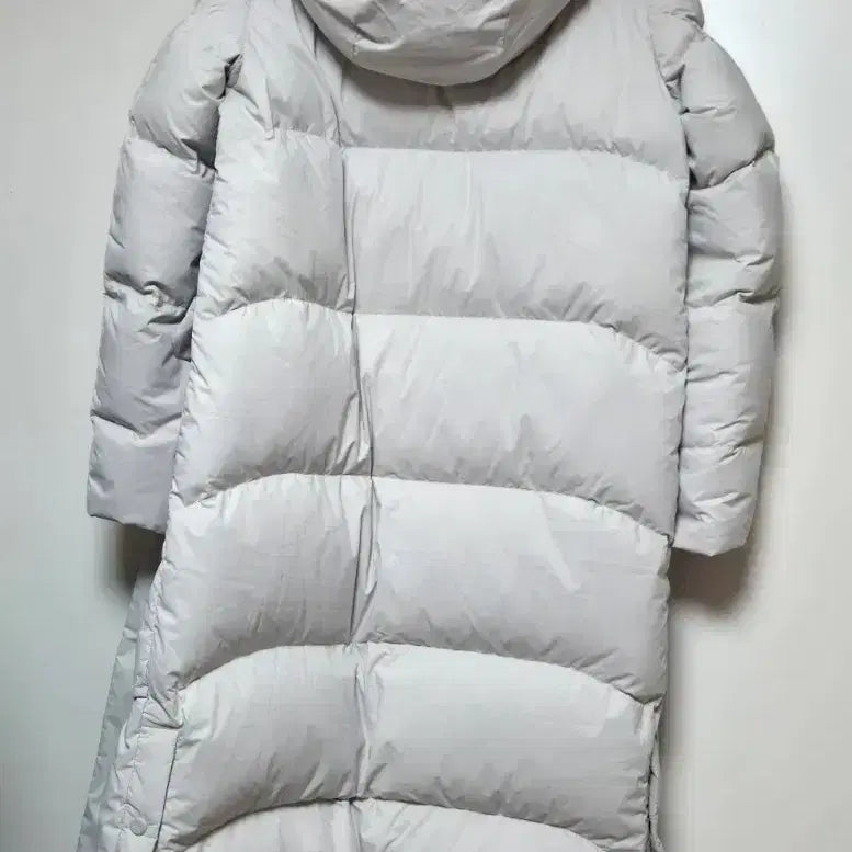 [BUNJANG] K2 Podium Light Gray Long Goose Down Jacket / K2 케이투 구스 롱패딩 포디엄 라이트 그레이