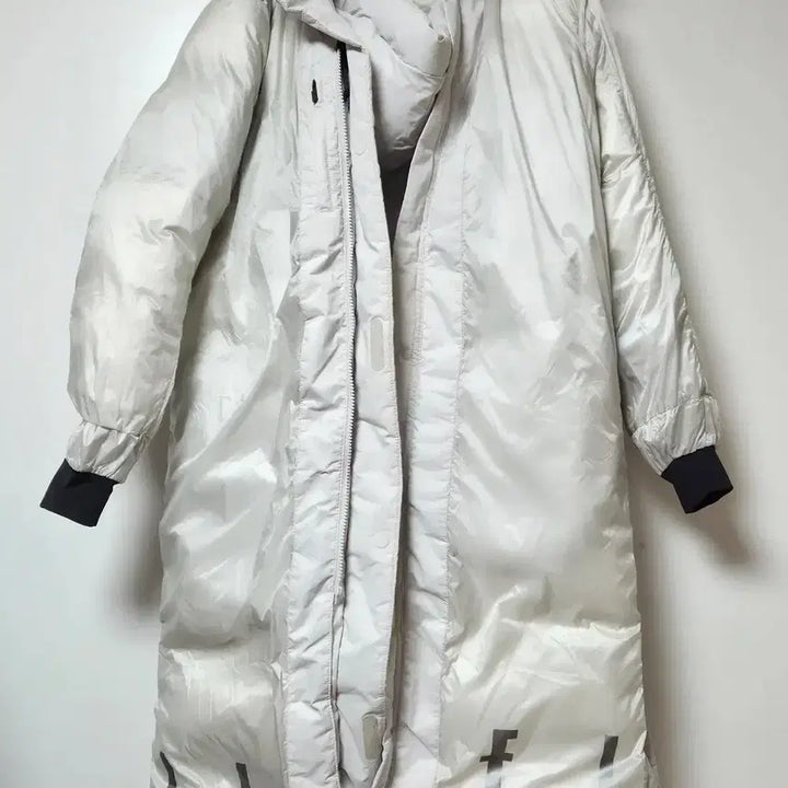 [BUNJANG] K2 Podium Light Gray Long Goose Down Jacket / K2 케이투 구스 롱패딩 포디엄 라이트 그레이