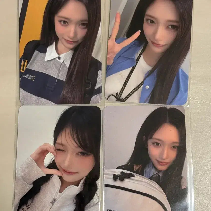 아이브 이서 내셔널지오그래픽 포토카드 4장