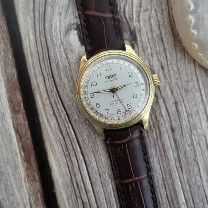 [BUNJANG] Vintage Oris Pointer Date Big Crown Manual Watch / 정품 빈티지 오리스 포인터 데이트 빅크라운 수동 시계
