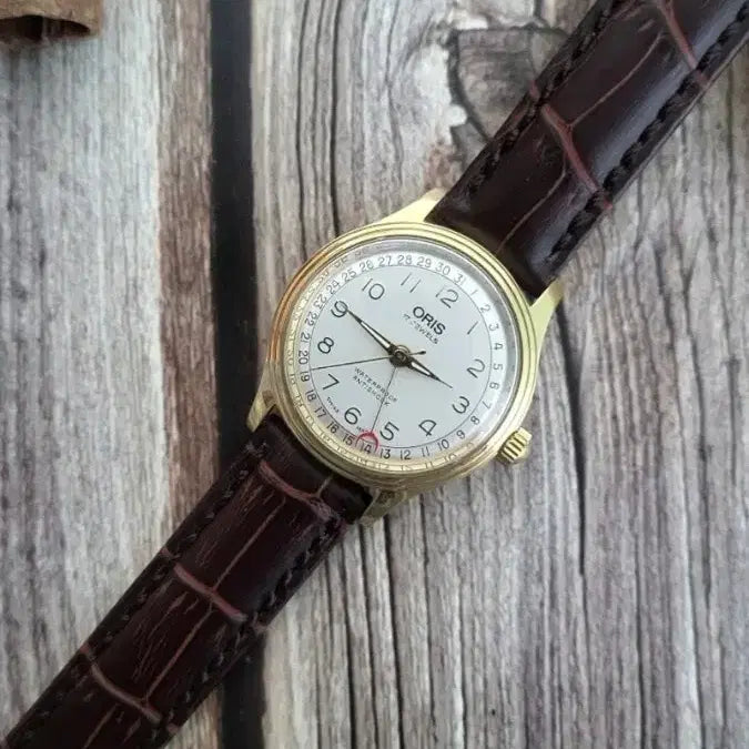 [BUNJANG] Vintage Oris Pointer Date Big Crown Manual Watch / 정품 빈티지 오리스 포인터 데이트 빅크라운 수동 시계